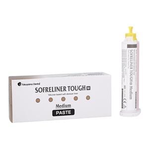 Sofreliner Tough Soft Liner Medium Cartridge Paste 54 Gm Ea