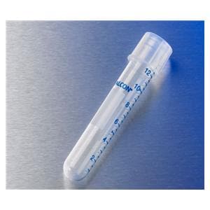 Falcon Graduated Test Tube Polypropylene 14mL 17x100mm Sterile 500/Ca