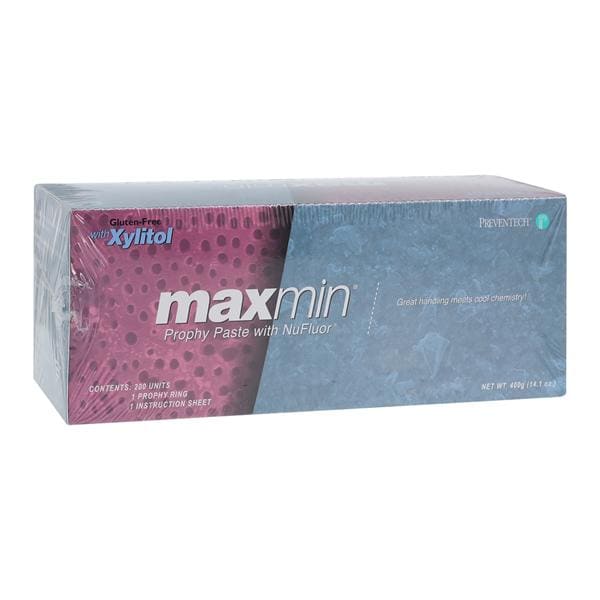 MAXmin Prophy Paste Medium Mint 200/Bx, 12 BX/CA