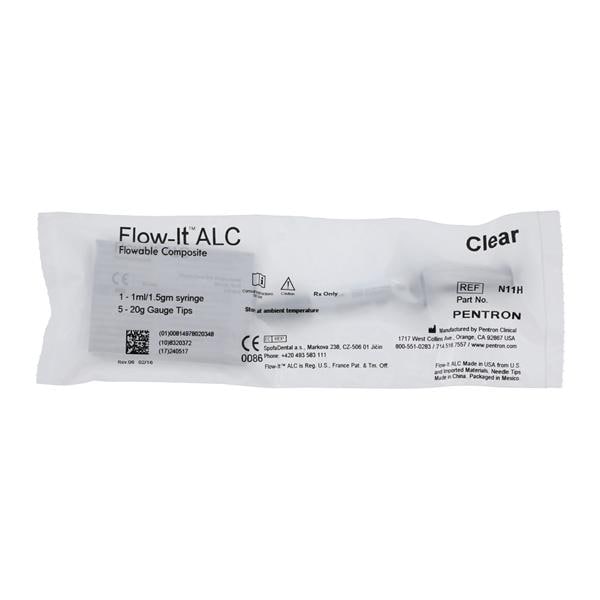 Flow It ALC Flowable Composite Clear Syringe Refill 1 mL/Ea