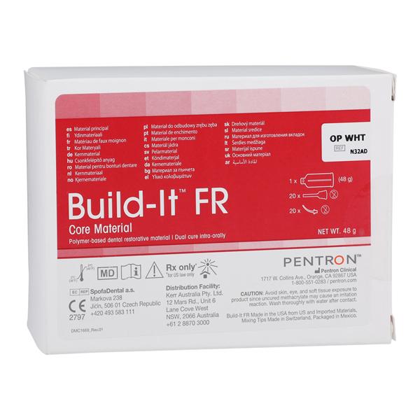 Build-It FR Core Buildup 25 mL White Cartridge Refill