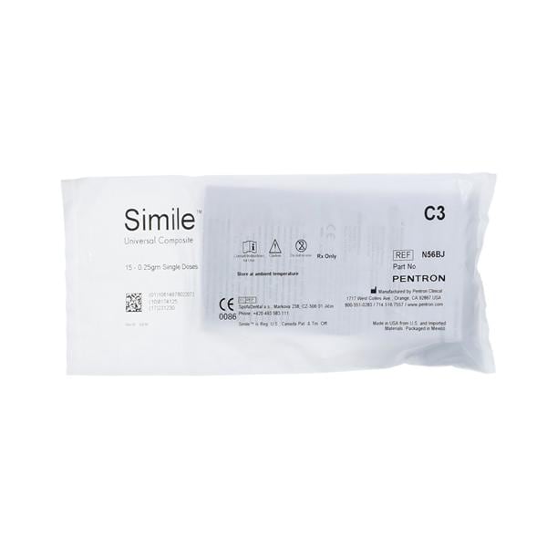 Simile Universal Composite C3 Single Dose Refill 15/Pk