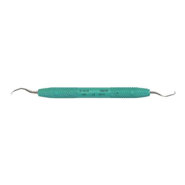 PDT Curette Amazing Gracey Double End Size 13/14 Mn/Rgd Resin Stainless Steel Ea