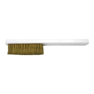 Washout Brush Brass Scratch Plastic Handle Ea