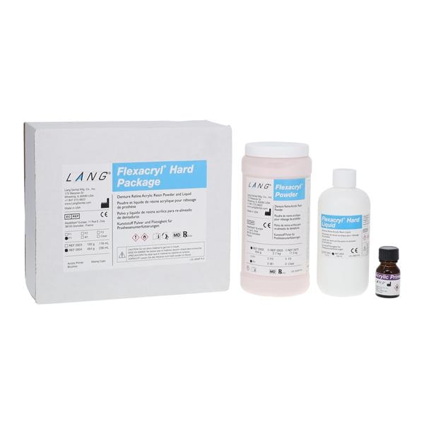 Flexacryl Acrylic Cold/Self Cure 454Gm/Pk