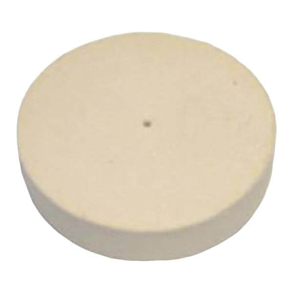 Felt Wheels Pin Hole Center Medium 3" x 1/2" Each