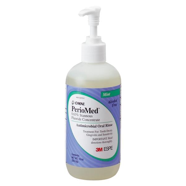 3M™ PerioMed™ Oral Rinse 0.63% Stannous Fluoride Mint 10oz/Bt