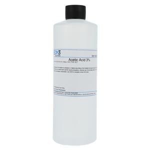 Acetic Acid Reagent 3% 16oz Ea