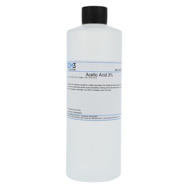 Acetic Acid Reagent 3% 16oz Ea