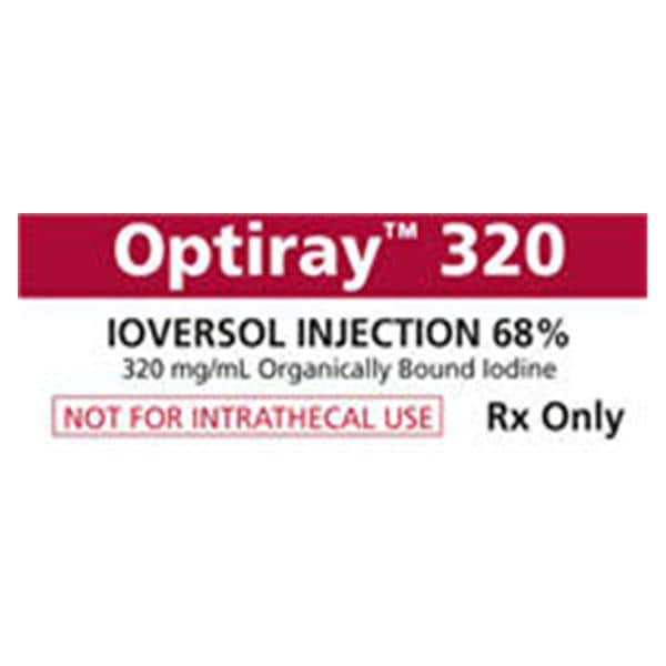 Optiray 320 Injection 68% Power Injector Syringe 100mL 20/Package