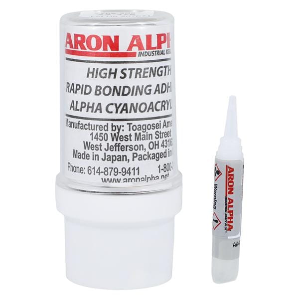 Aron Alpha Adhesive Set 2 Gm Medium Regular 5/Pk