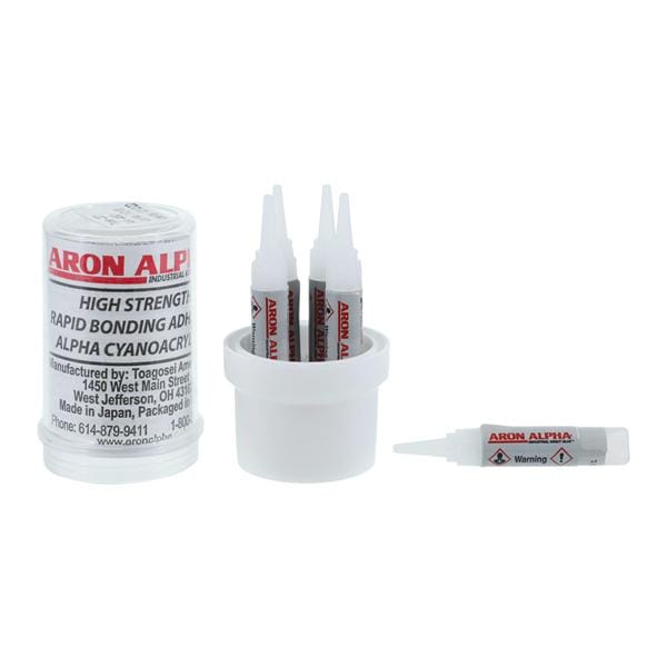 Aron Alpha Adhesive Set 2 Gm Thin Fast 5/Pk