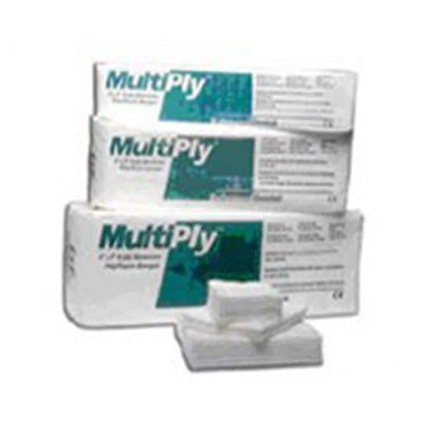 Multiply Rayon/Polyester Blend Non-Woven Sponge 3x3" 8 Ply Non-Sterile Non-X-Ray