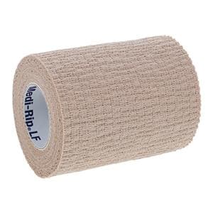 Medi-Rip Compression Bandage Cotton/Elastic 3"x5yd Tan Non-Sterile 16/Ca