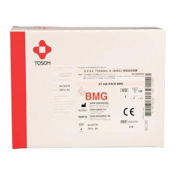 ST AIA-Pack B2M: Beta-2 Microglobulin Reagent For POL 20x5 Tray 100/Bx