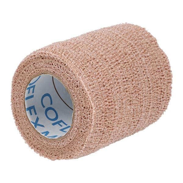 CoFlex Med Compression Bandage Elastic 3"x5yd Tan Non-Sterile 24/Ca