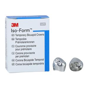 3M™ Iso-Form™ Temporary Metal Crowns Size L48 1st LRB Replacement Crowns 5/Bx