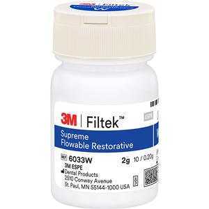 3M Filtek Supreme Flowable Composite White Capsule Refill 20/Bx