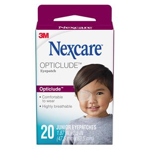 Nexcare Opticlude Cotton Orthoptic Patch 2-1/2X1-1/4" Oval LF, 36 BX/CA