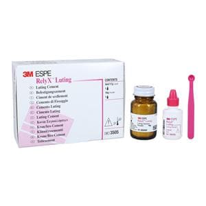 3M RelyX Luting Resin Modified Glass Ionomer Hand Mix Cement WO 16 Gm Intr Kt Ea