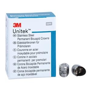 3M™ Unitek™ Stainless Steel Crowns Size 0 1st Perm ULB Replacement Crowns 5/Bx