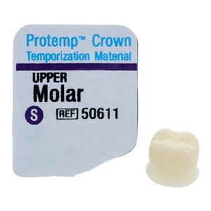 3M™ Protemp™ Composite Crowns Upper Small Molar Refill 5/Pk
