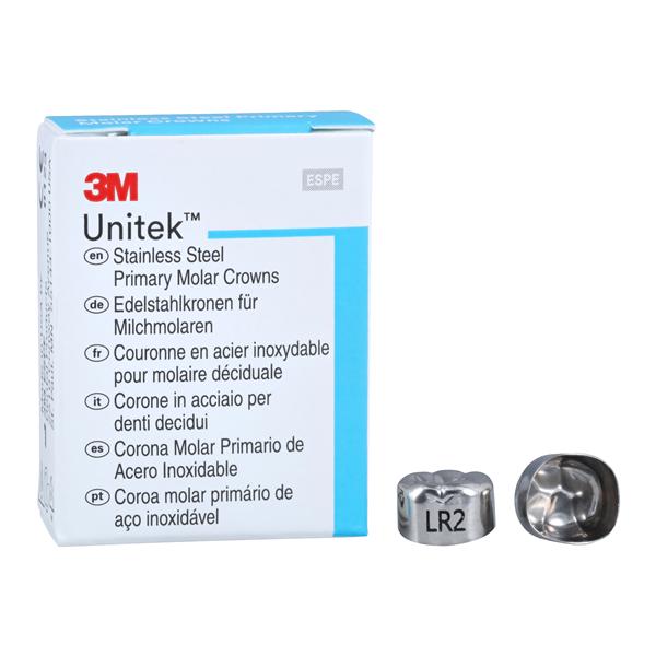 3M™ Unitek™ Stainless Steel Crowns Size 2 2nd Prim LRM Replacement 5/Bx