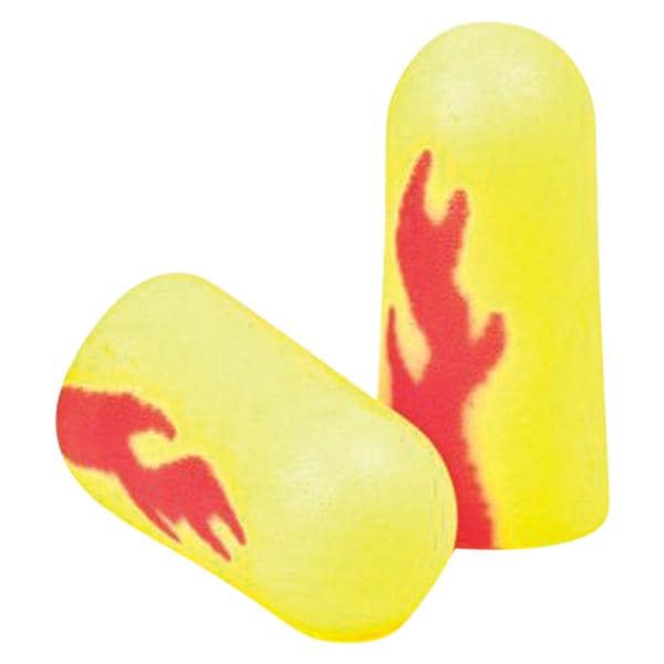 E-A-R Soft Uncorded Earplugs Reg Sz/Tpr Shp Yellow Neon Blasts PU Fm 2000/Ca