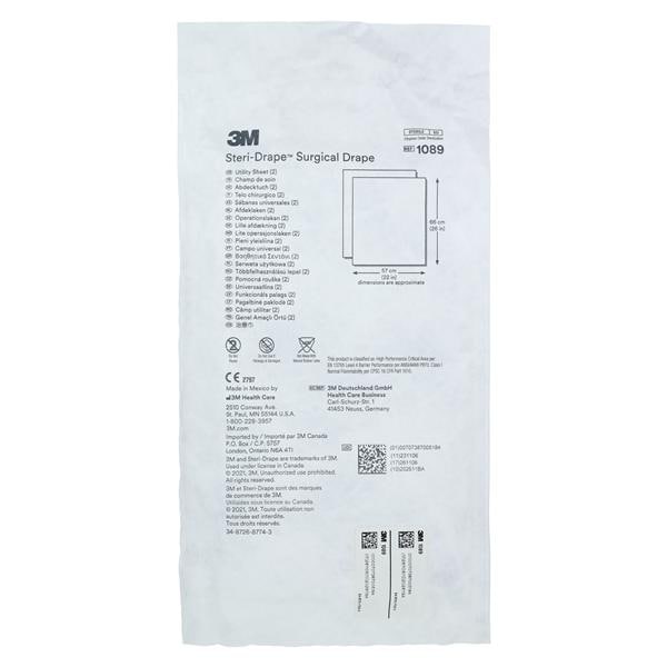 Steri-Drape 22x25" Sterile Utility Drape Non-Fenestrated