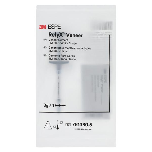 3M RelyX Veneer Cement B0.5 / White 3 Gm Syringe Refill 3gm/Ea