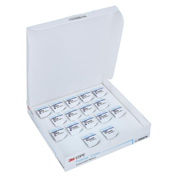 Protemp Composite Crowns Size Assorted Trial Kit Ea