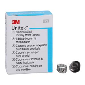 3M™ Unitek™ Stainless Steel Crowns Size 1 1st Pri ULM Replacement 5/Bx