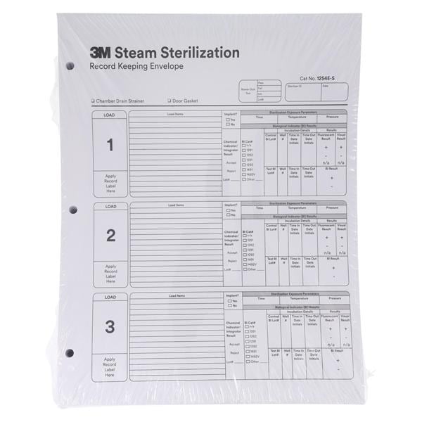 3M™ Attest Record Envelope White 100/Bx