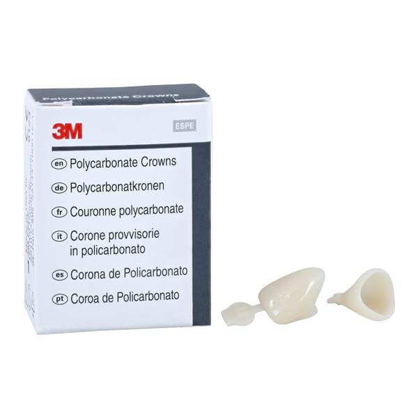 3M™ Polycarbonate Crowns Size 11 Upper Right Central Replacement Crowns 5/Bx