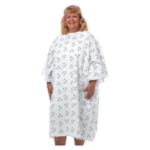 Patient Gown Adult Small Raindrop 1/EA