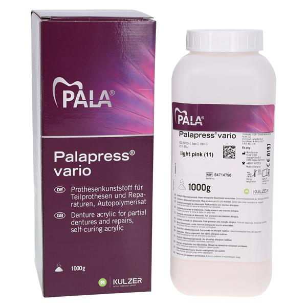 Palapress Vario Denture Resin Acrylic Cold Cure Light Pink 1000Gm