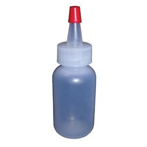 Boston Round Bottle Plastic 1oz Clear 12/Pk