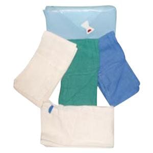 Towel OR Cotton 17x26" Blue Premium Soft 80/Ca