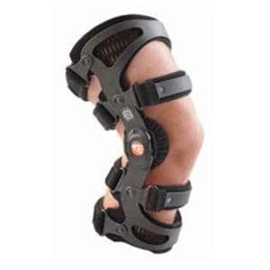 Fusion OA Plus Osteoarthritis Brace Knee Size Medium Flexible Polymer Left