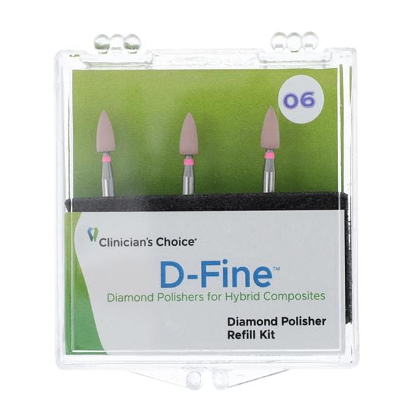 D-Fine Diamond Polisher Refill 3/Pk