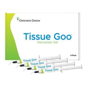 Tissue Goo 25% Aluminum Sulfate Gel 3 mL 4-Pack 4/Pk