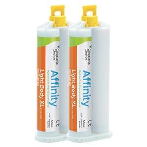 Affinity Impression Material Hydroactive Rglr St Lght Bd XL XLght Refill 2/Pk