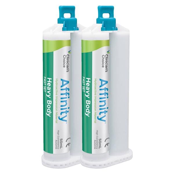 Affinity Impression Material Hydroactive Fast Set Heavy Body Refill 2/Pk