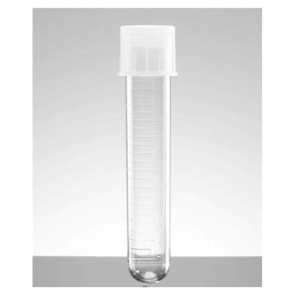 Falcon Test Tube Polystyrene 14mL 17x100mm Sterile 500/Ca