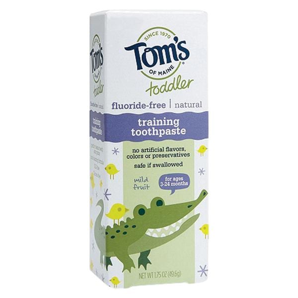 Tom's Training Toothpaste Toddler 1.75 oz Mild Fruit 24/Ca