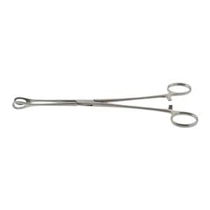 Foerster Sponge Forcep Straight 9-1/2" Stainless Steel Autoclavable Ea