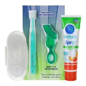 Baby Buddy Brilliant Hygiene Kit 4+ Months Oral Care Complete Kit Ea