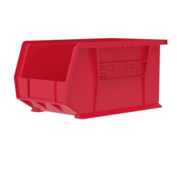 Storage Bins 14.75"x8.25"x7" Red 12/CA