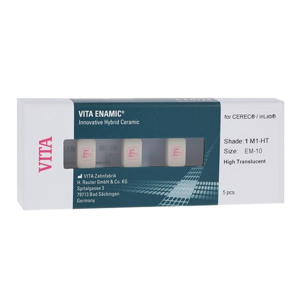 VITA ENAMIC HT Milling Blocks 10 1M1 For CEREC 5/Pk