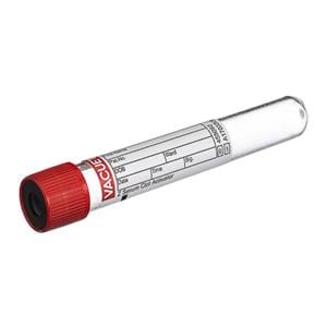 Vacuette Venous Blood Collection Tube Red/Black 9mL Plastic 50/Pk